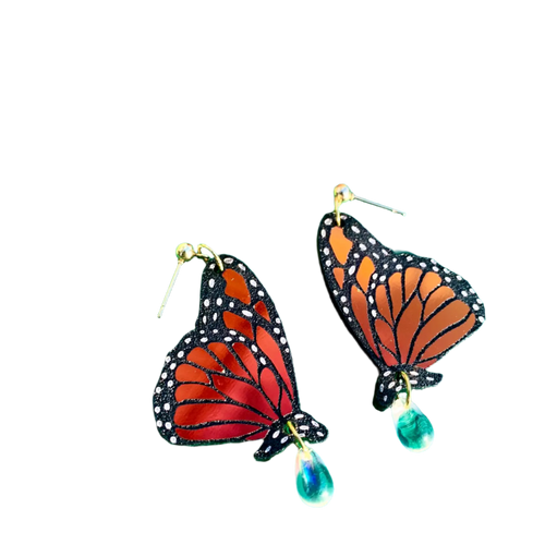 Dewy Monarch Earrings